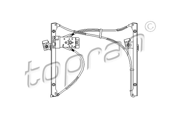 Window Regulator - 111 708 TOPRAN