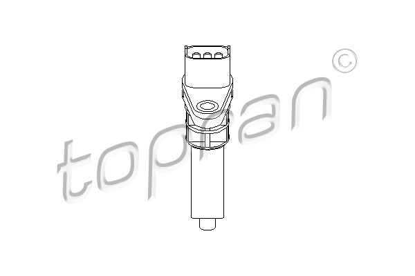 Sensor, odometer - 207 446 TOPRAN
