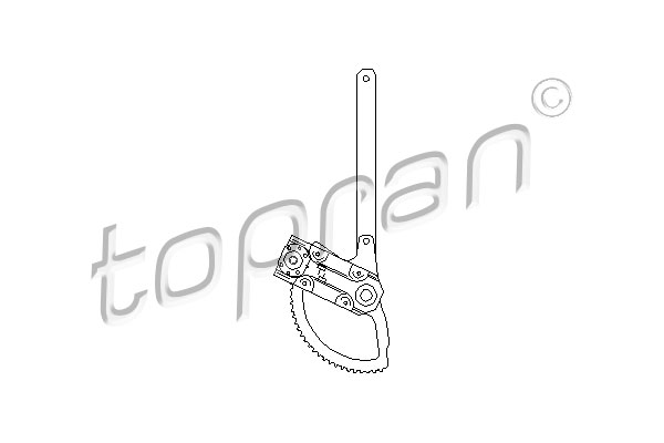 Window Regulator - 401 669 TOPRAN