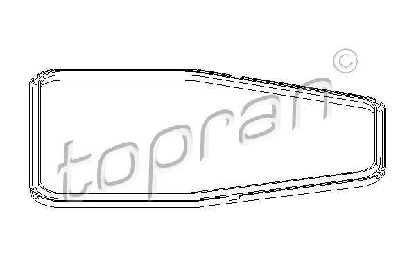 Seal, automatic transmission oil sump - 500 781 TOPRAN