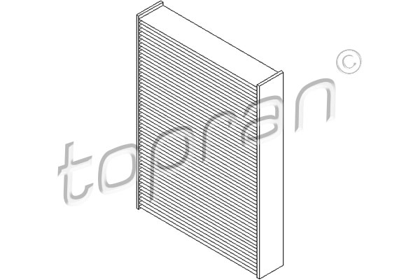 Filter, interior air - 700 749 TOPRAN