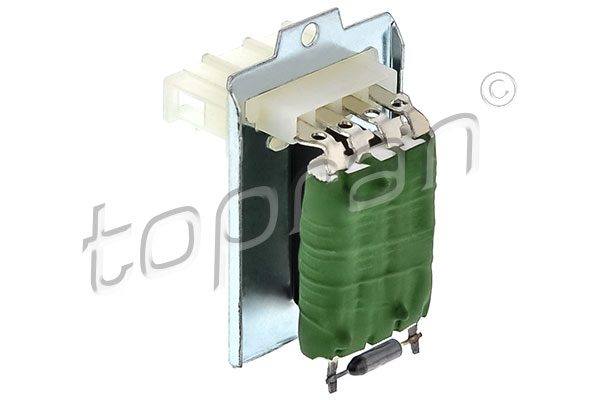 Resistor, interior blower - 104 116 TOPRAN