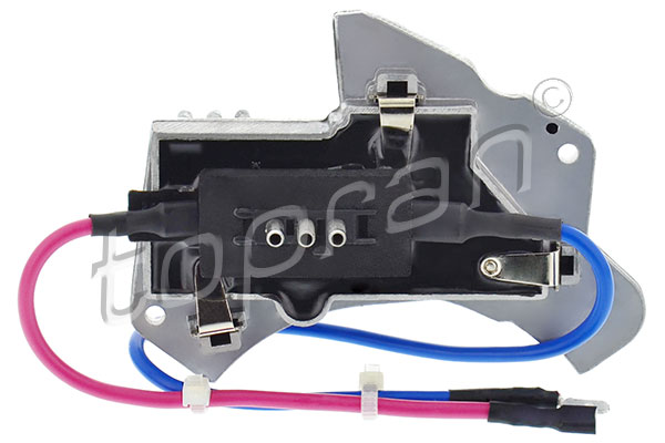 Regolatore, Ventitlatore abitacolo - 401 680 TOPRAN