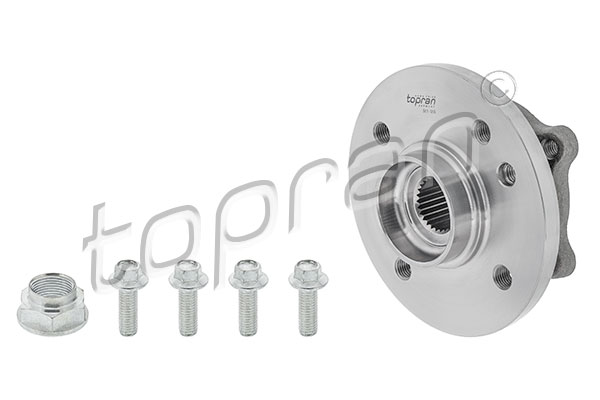 Kit cuscinetto ruota - 501 018 TOPRAN