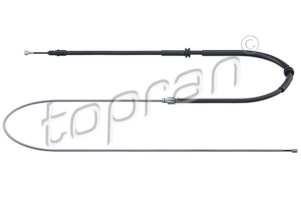 Cavo comando, Freno stazionamento - 701 504 TOPRAN