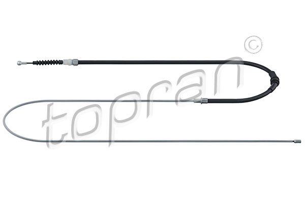 Cable, parking brake - 114 850 TOPRAN