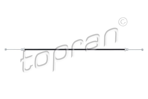 Cable, parking brake - 408 989 TOPRAN