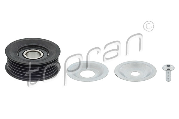 Deflection/Guide Pulley, V-ribbed belt - 821 323 TOPRAN