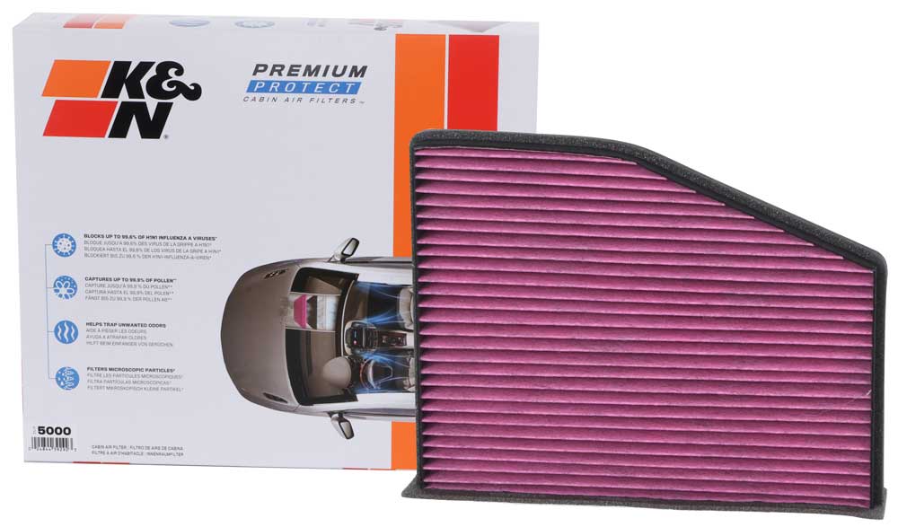 Filter, interior air - DVF5000 K&N Filters