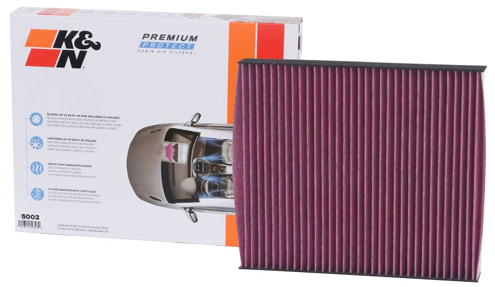 Filter, interior air - DVF5002 K&N Filters