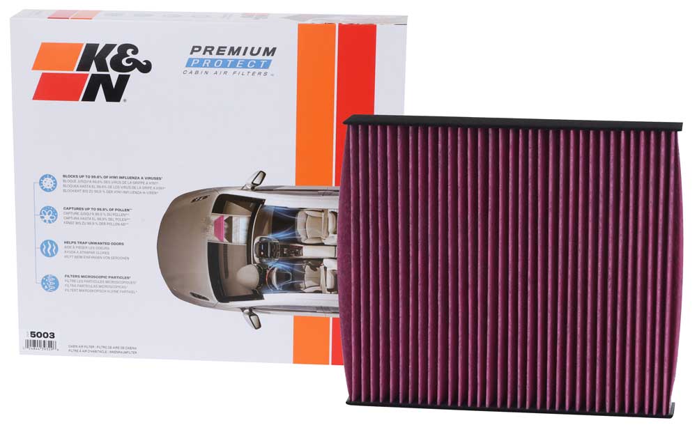 Filter, interior air - DVF5003 K&N Filters