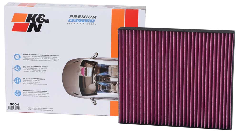 Filter, interior air - DVF5004 K&N Filters