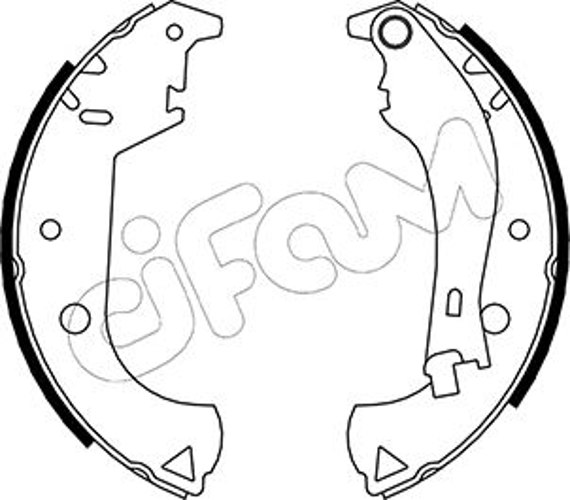 Brake Shoe Set - 153-081Y CIFAM