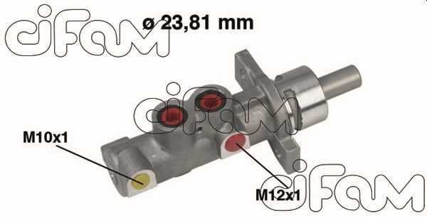 Главный тормозной цилиндр - 202-358 CIFAM