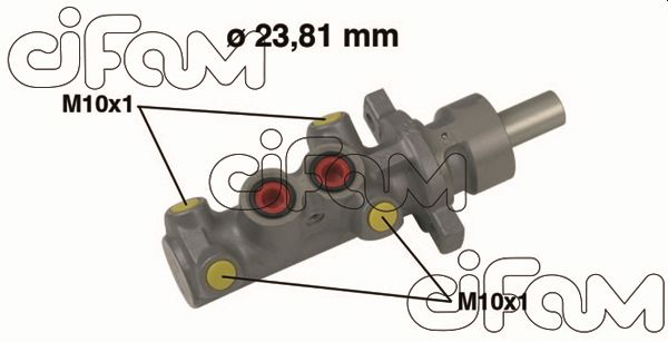 Cilindro maestro del freno - 202-504 CIFAM