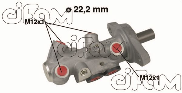 Brake Master Cylinder - 202-611 CIFAM