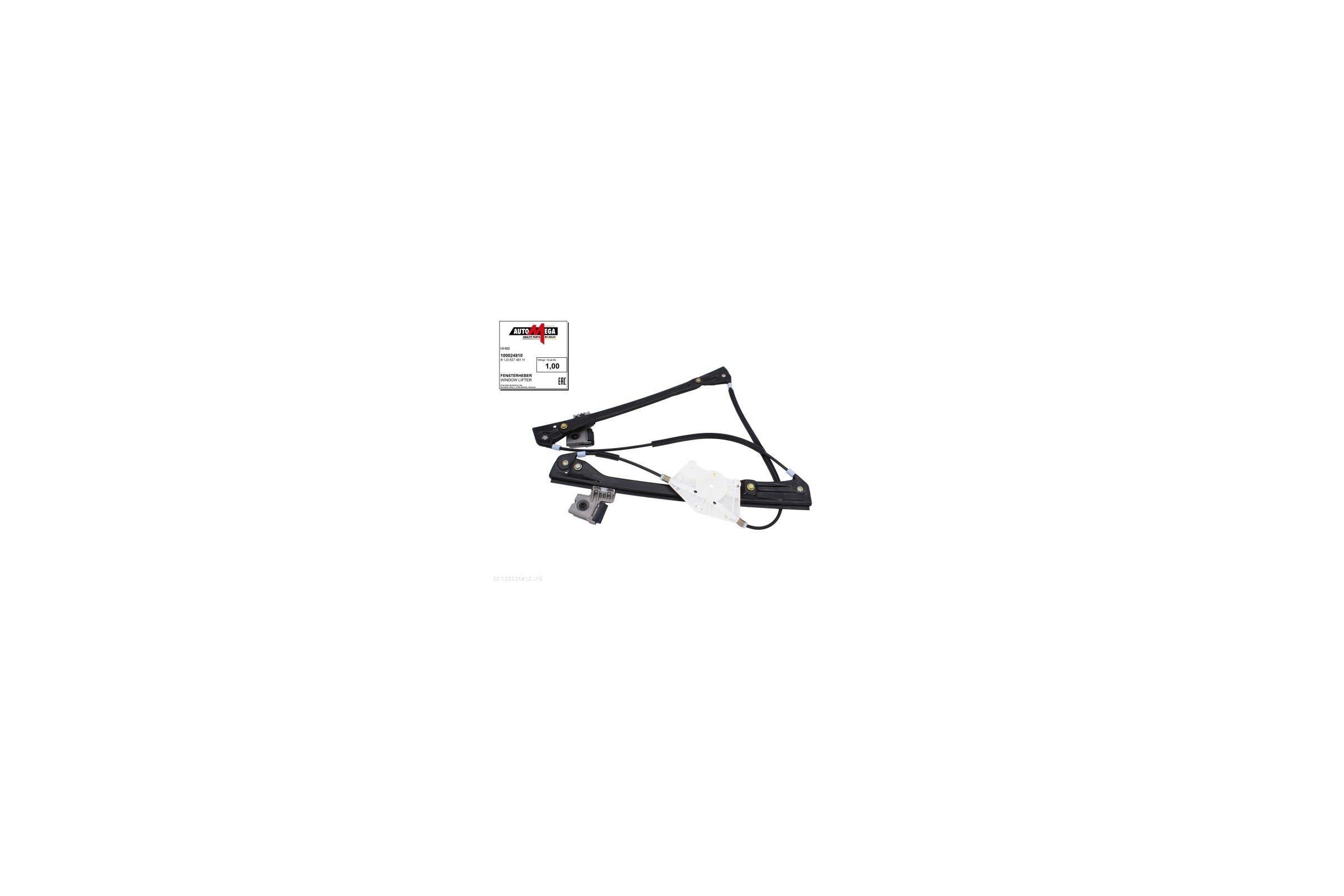 Window Regulator - 100024810 AUTOMEGA