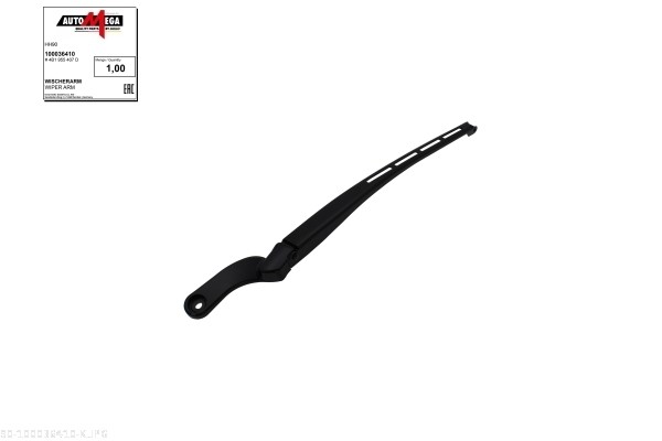 Wiper Arm, window cleaning - 100036410 AUTOMEGA