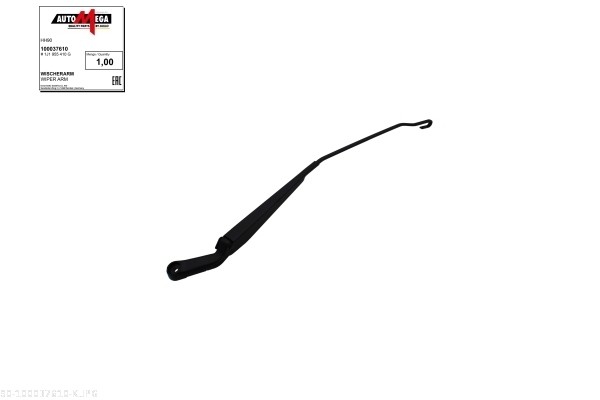 Wiper Arm, window cleaning - 100037610 AUTOMEGA