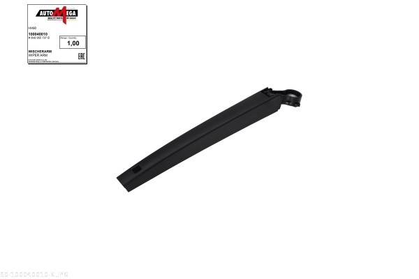 Wiper Arm, window cleaning - 100040010 AUTOMEGA