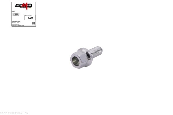 Wheel Bolt - 110100210 AUTOMEGA