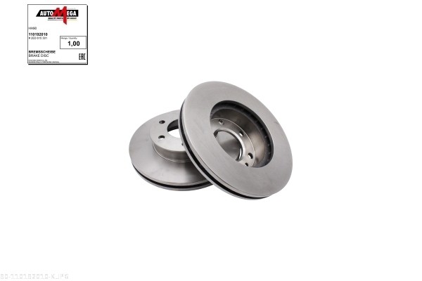 Brake Disc - 110192010 AUTOMEGA