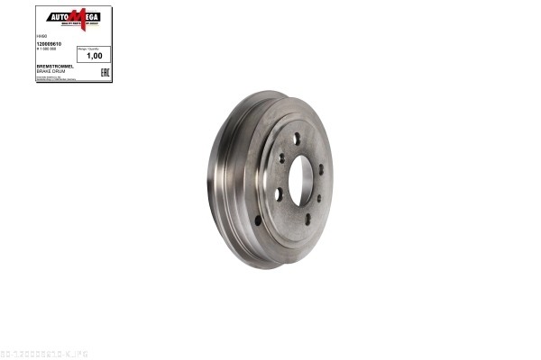 Brake Drum - 120009610 AUTOMEGA