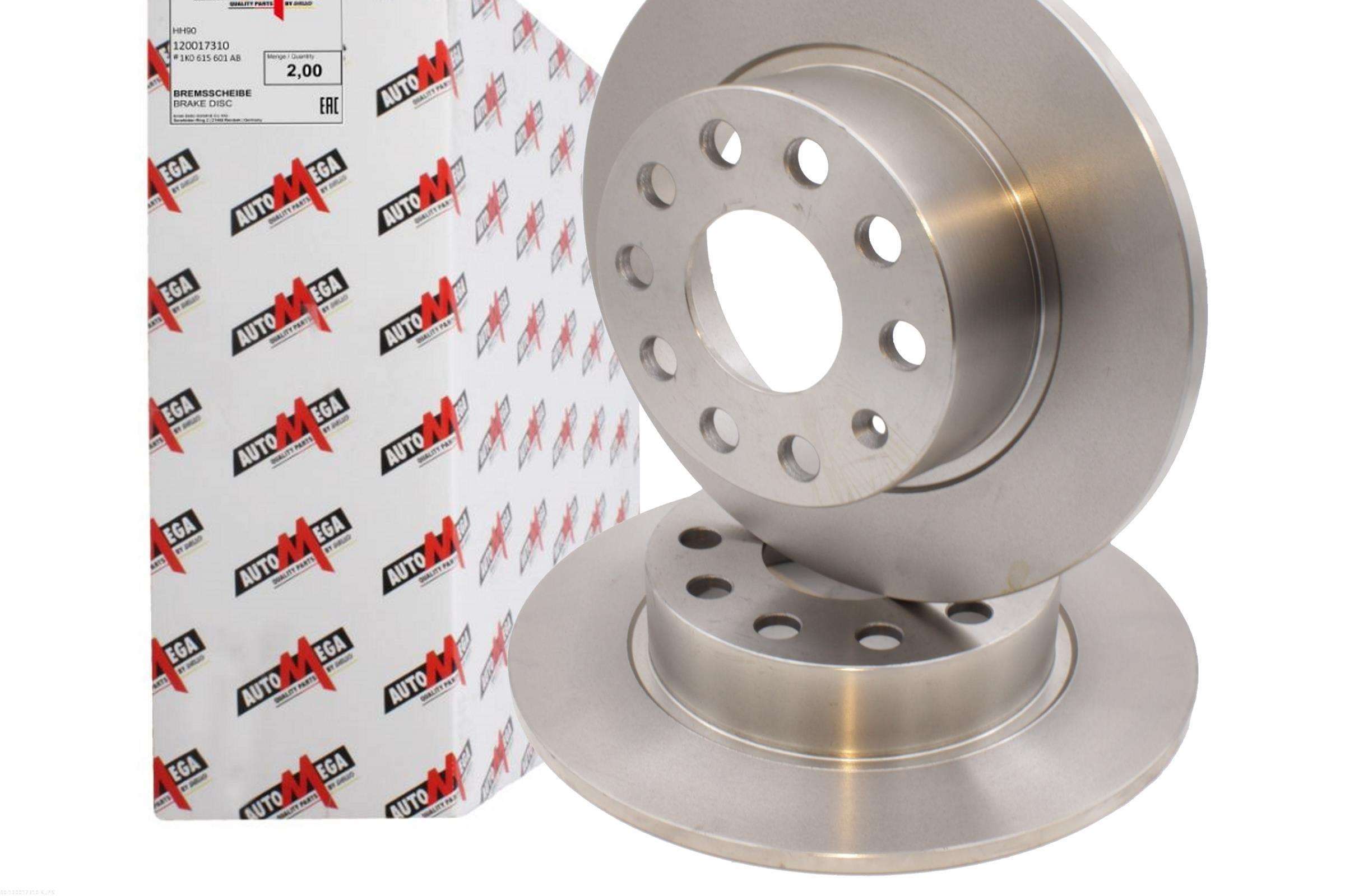 Brake Disc - 120017310 AUTOMEGA