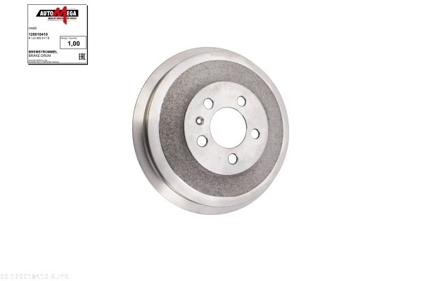 Brake Drum - 120018410 AUTOMEGA