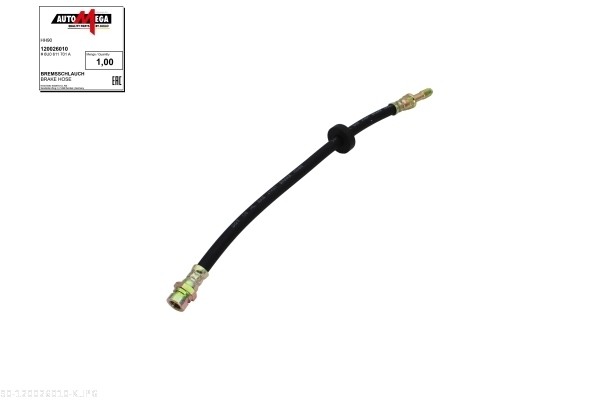 Brake Hose - 120026010 AUTOMEGA