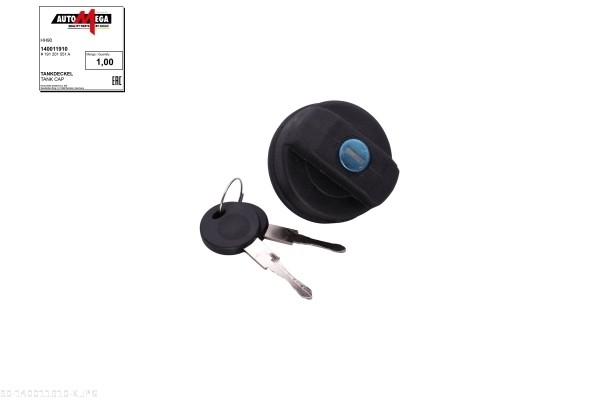 Sealing Cap, fuel tank - 140011910 AUTOMEGA
