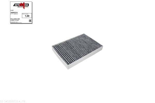 Filter, interior air - 180002210 AUTOMEGA