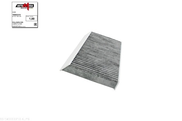 Filter, interior air - 180003210 AUTOMEGA