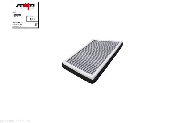 Filter, interior air - 180003410 AUTOMEGA