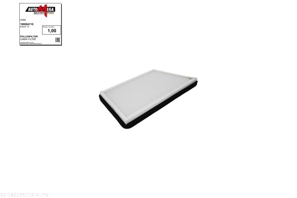 Filter, interior air - 180004110 AUTOMEGA