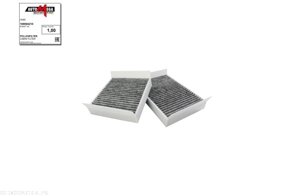 Filter, interior air - 180004210 AUTOMEGA