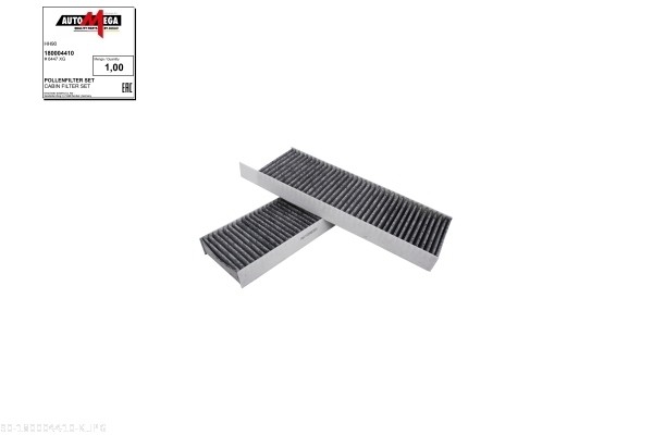 Filter, interior air - 180004410 AUTOMEGA