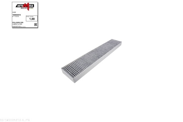 Filter, interior air - 180004910 AUTOMEGA