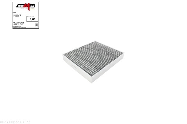 Filter, interior air - 180005410 AUTOMEGA