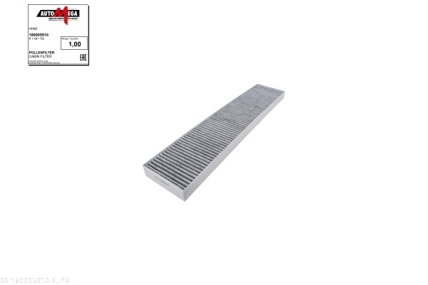 Filter, interior air - 180005910 AUTOMEGA