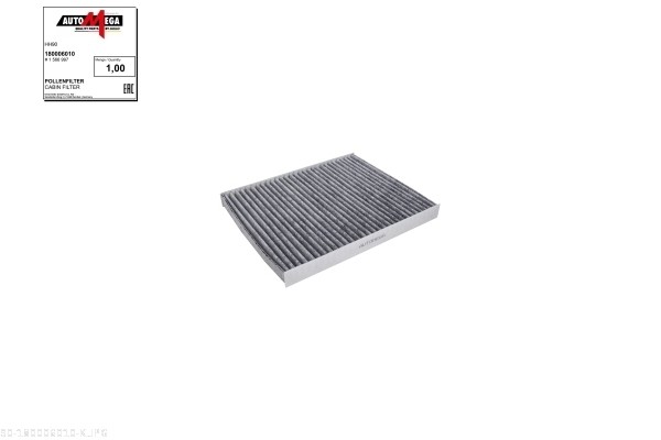 Filter, interior air - 180006010 AUTOMEGA
