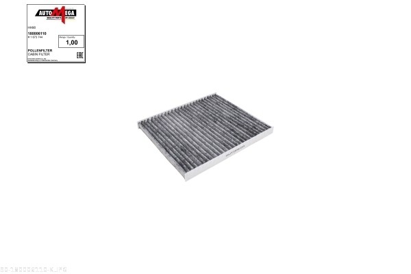 Filter, interior air - 180006110 AUTOMEGA