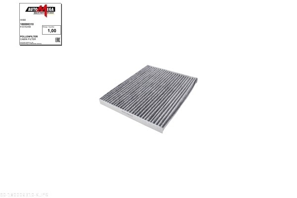 Filter, interior air - 180006310 AUTOMEGA