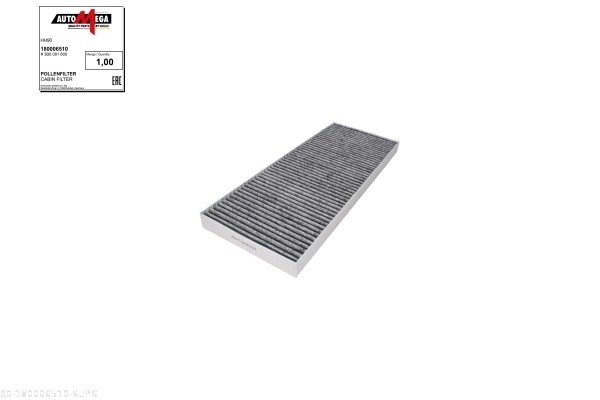 Filter, interior air - 180006510 AUTOMEGA