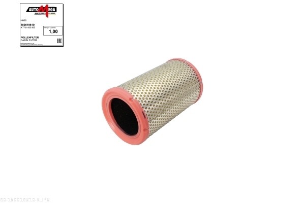 Air Filter - 180019610 AUTOMEGA