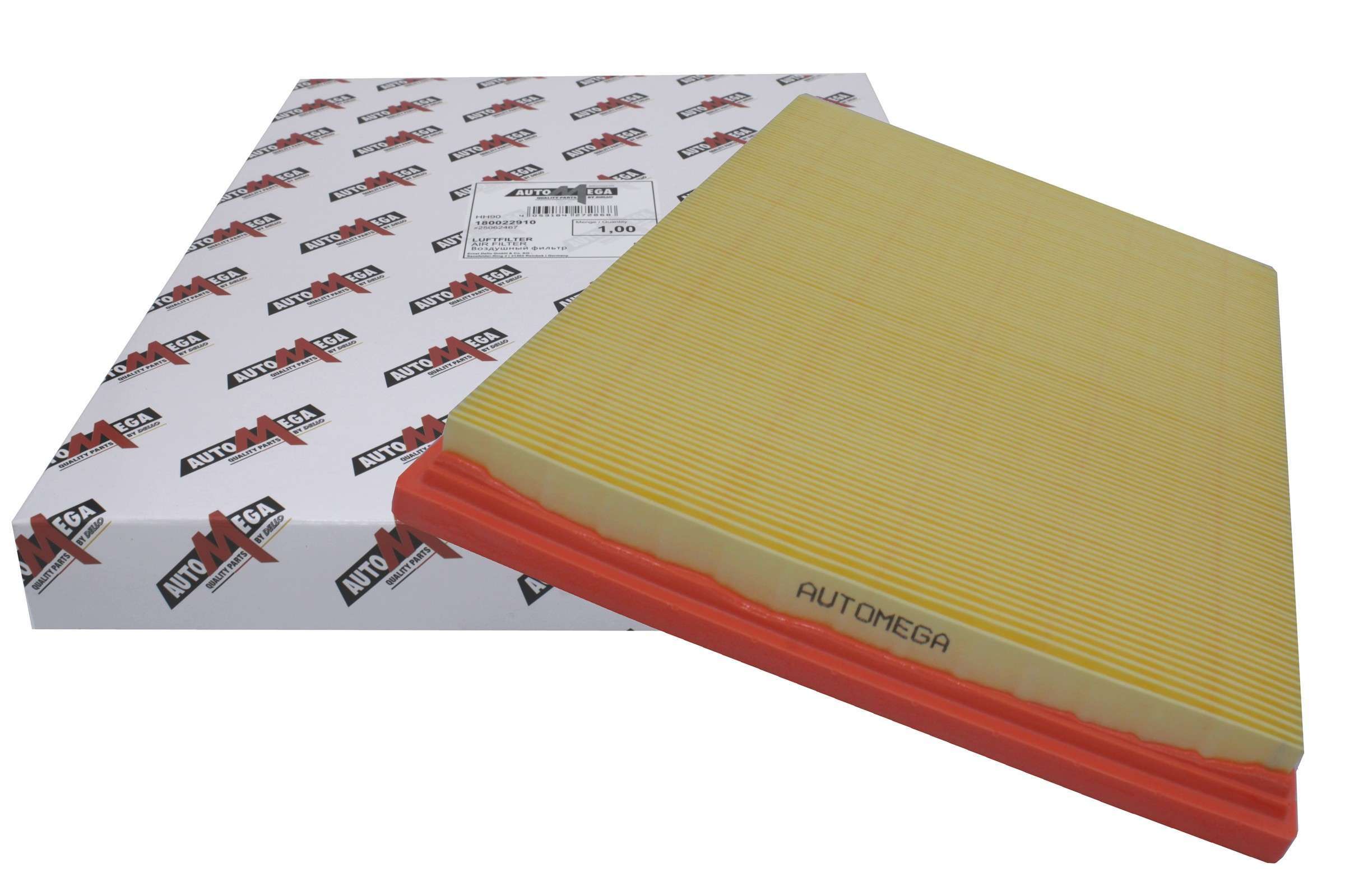 Air Filter - 180022910 AUTOMEGA
