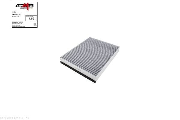 Filter, interior air - 180023710 AUTOMEGA