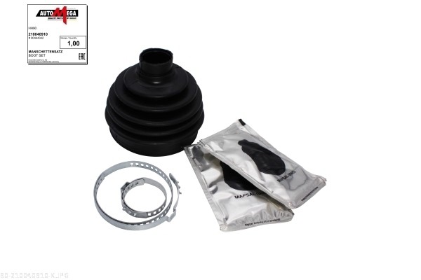 Bellow Set, drive shaft - 210040910 AUTOMEGA
