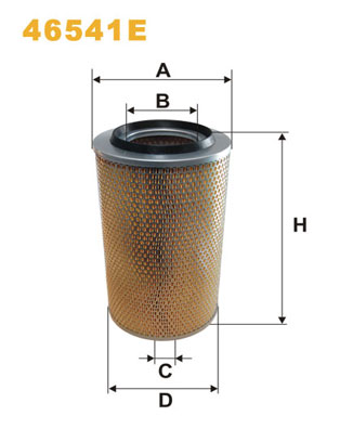 Filtro aria - 46541E WIX FILTERS