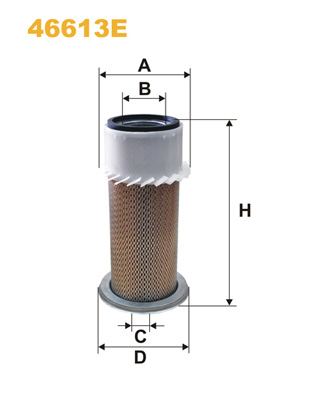 Air Filter - 46613E WIX FILTERS